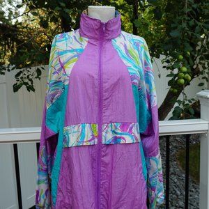 Vintage 80s windbreaker jacket